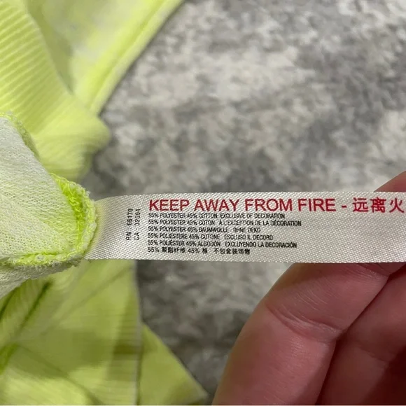 Free People Neon Yellow Cozy Cool Lounge T-Shirt - Picture 7 of 12